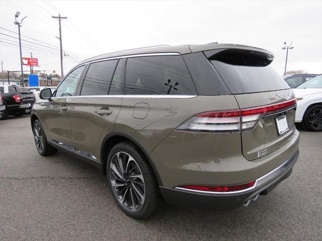 new 2025 Lincoln Aviator car, priced at $77,000