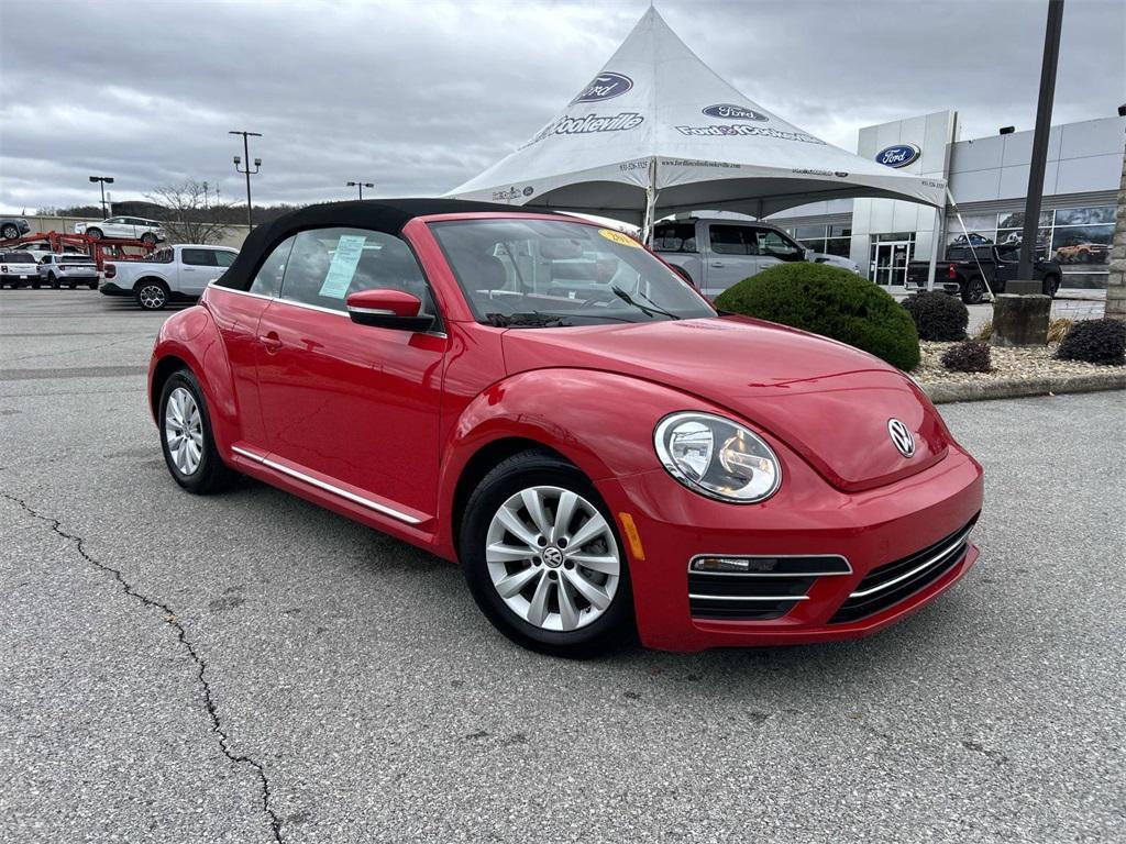 used 2018 Volkswagen Beetle car, priced at $25,981