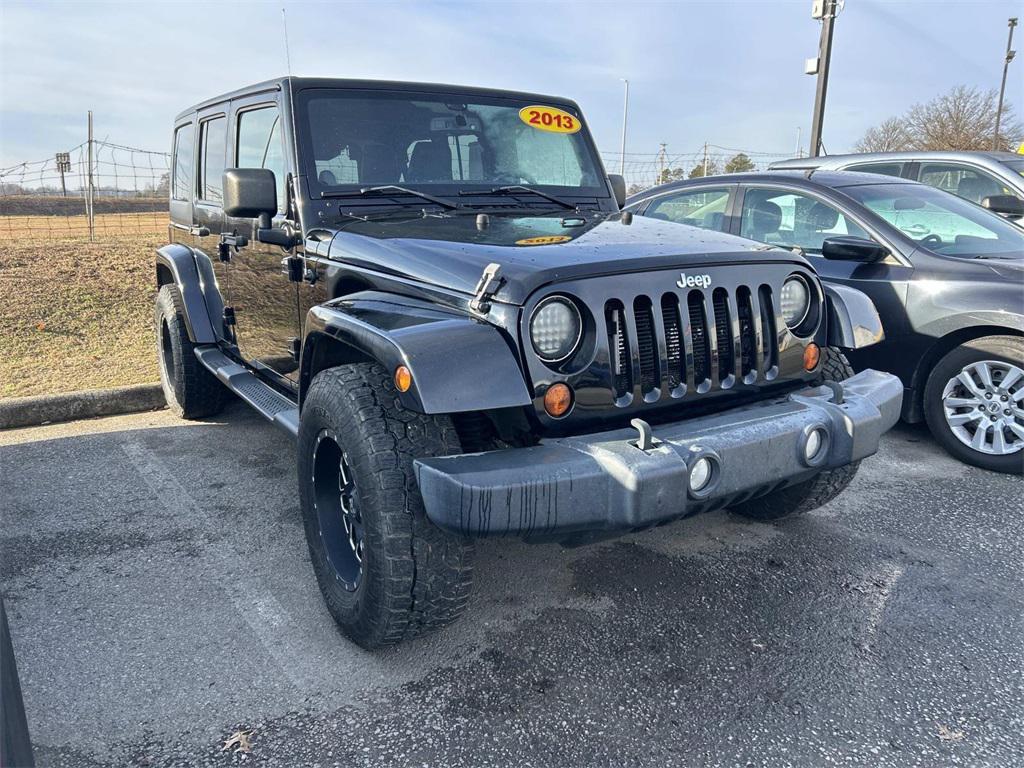used 2013 Jeep Wrangler Unlimited car, priced at $17,981