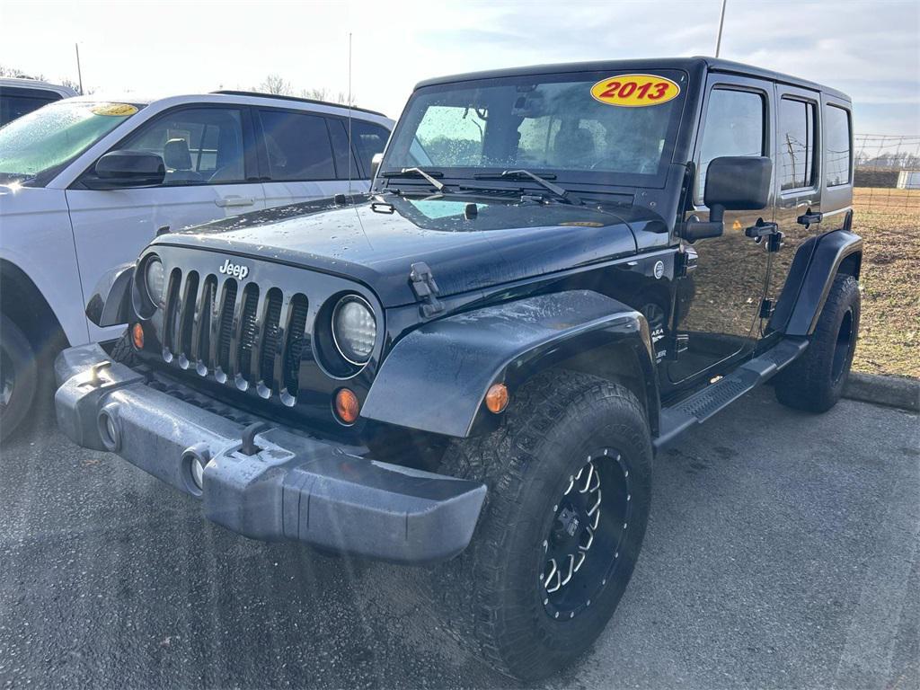 used 2013 Jeep Wrangler Unlimited car, priced at $17,981