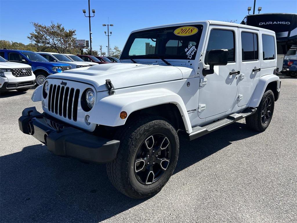 used 2018 Jeep Wrangler JK Unlimited car, priced at $24,991