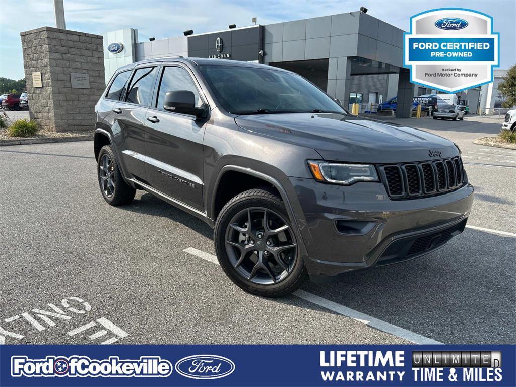 used 2021 Jeep Grand Cherokee car, priced at $27,493