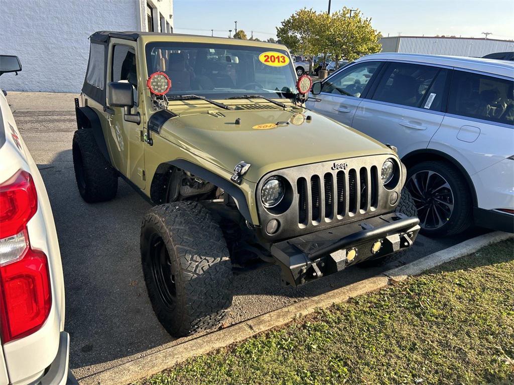 used 2013 Jeep Wrangler car, priced at $13,981