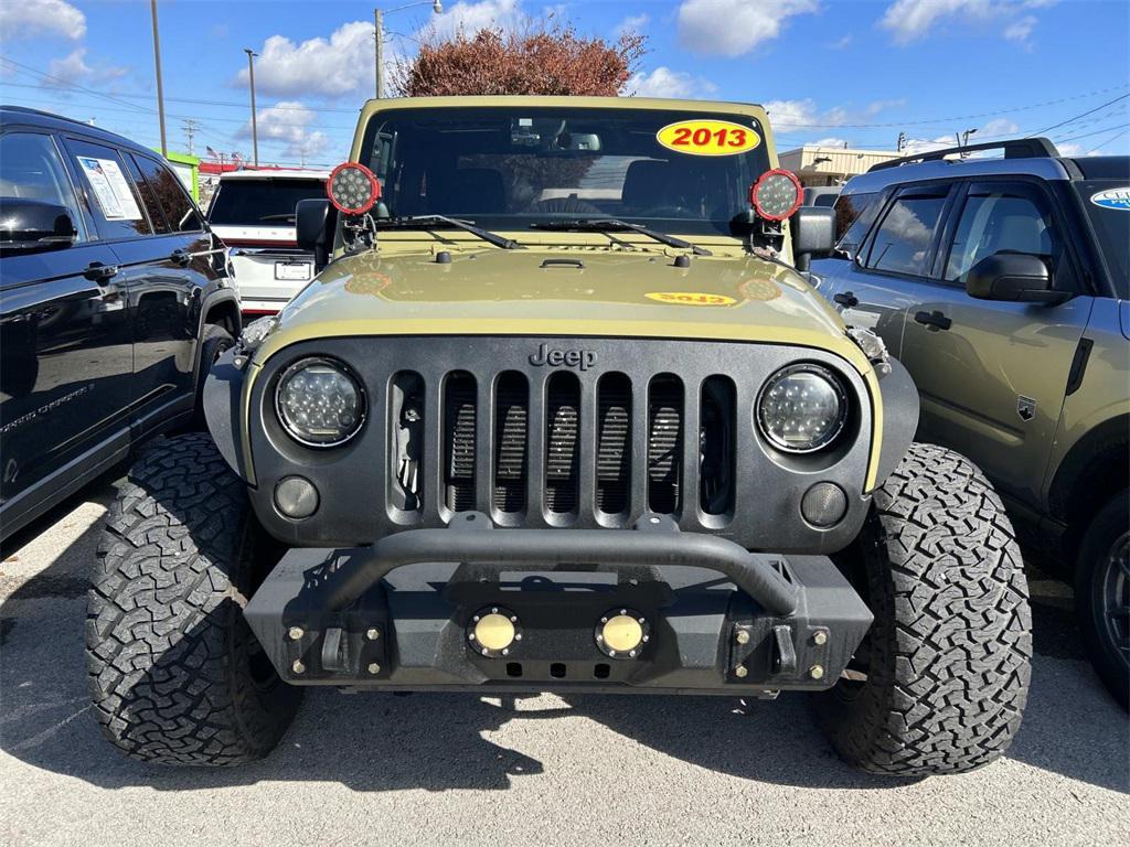 used 2013 Jeep Wrangler car, priced at $13,981