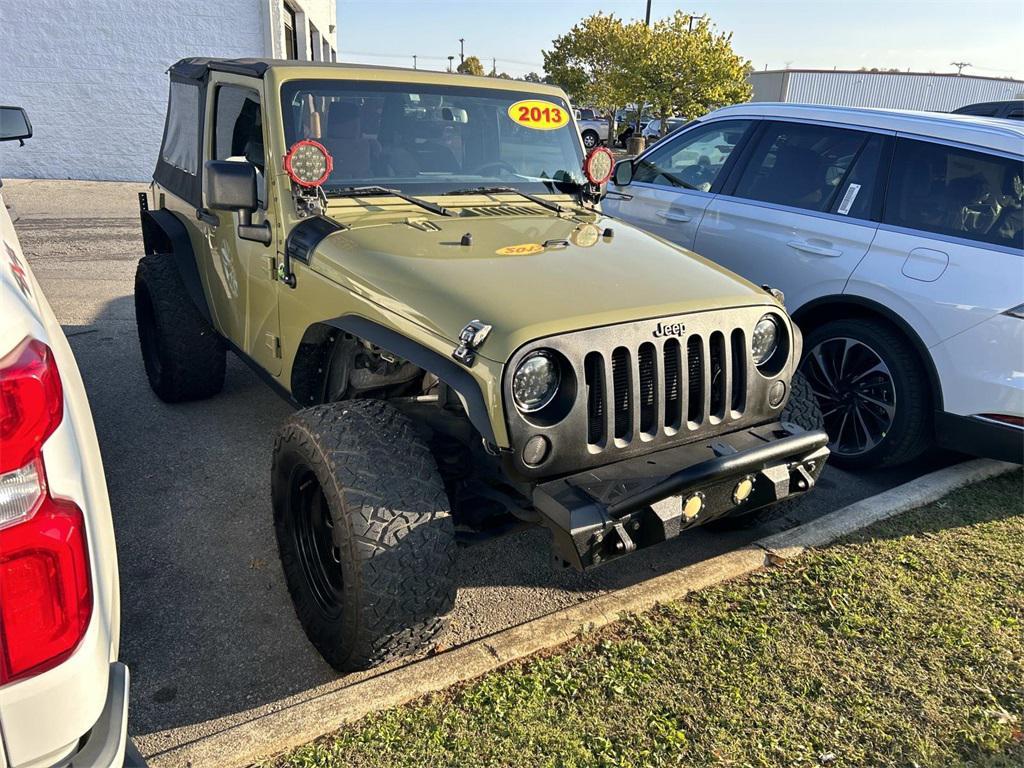 used 2013 Jeep Wrangler car, priced at $13,981