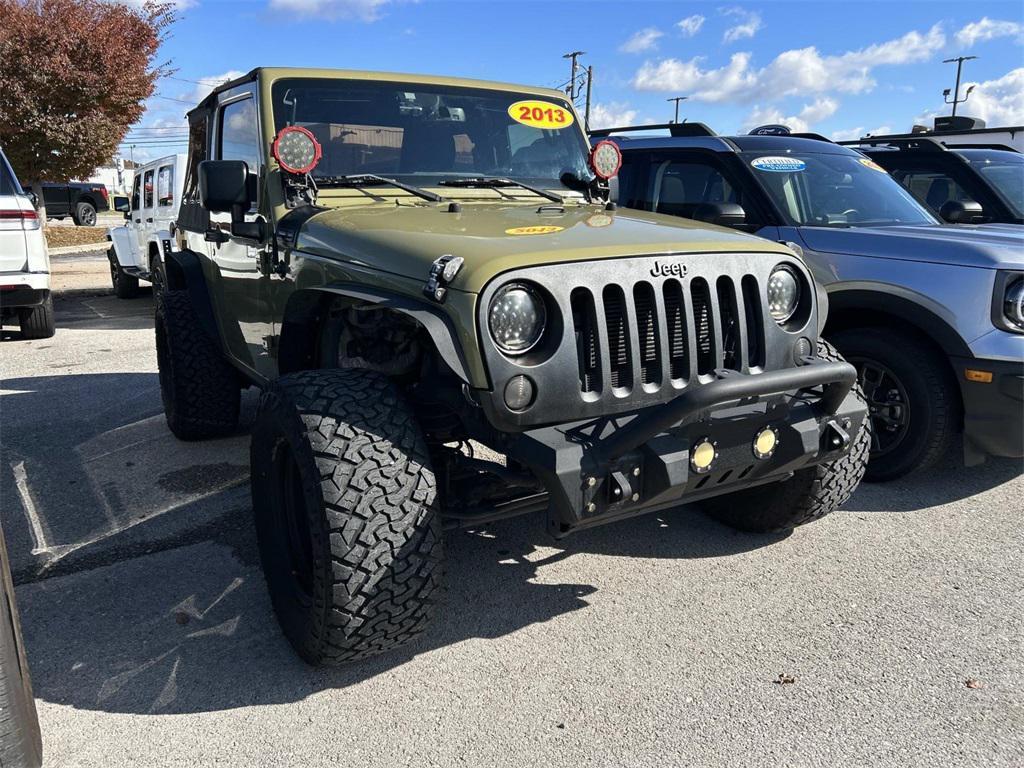used 2013 Jeep Wrangler car, priced at $13,981