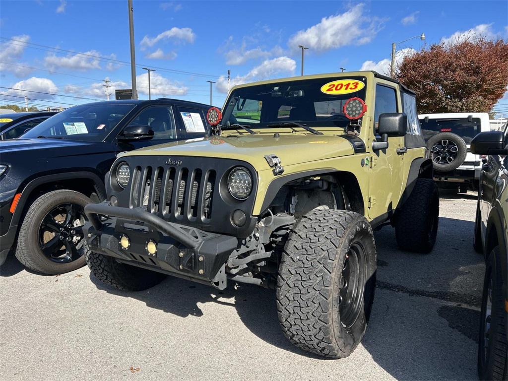 used 2013 Jeep Wrangler car, priced at $13,981