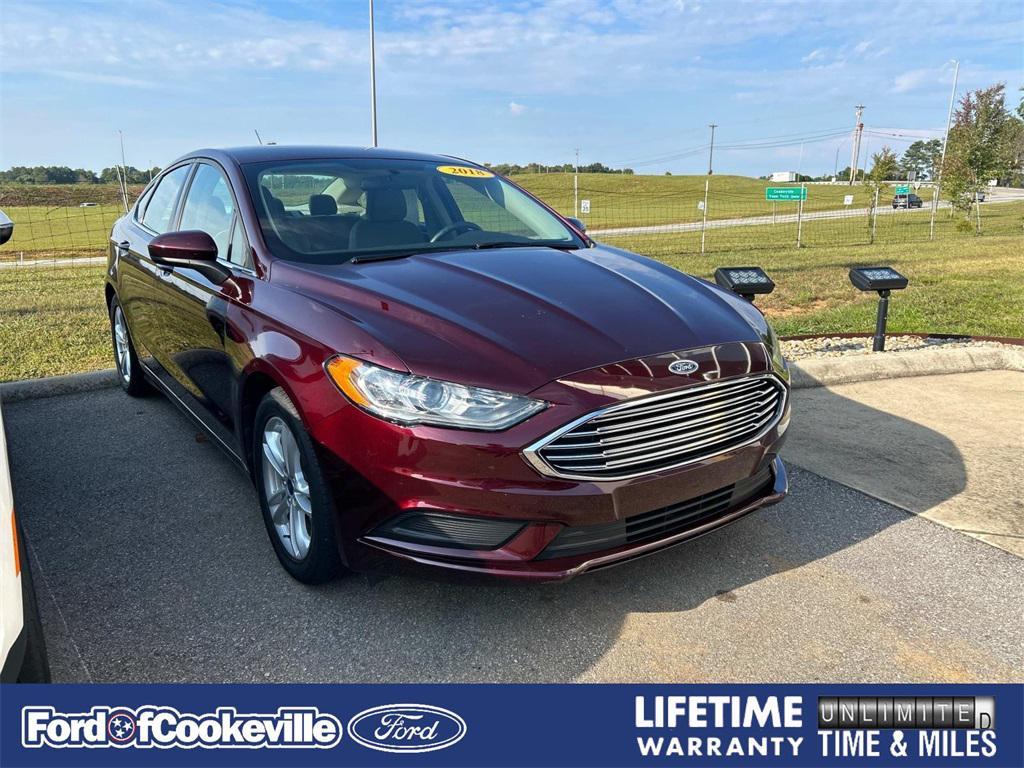 used 2018 Ford Fusion car, priced at $18,981