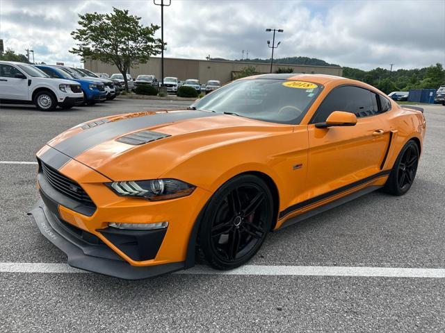 used 2018 Ford Mustang car, priced at $37,990