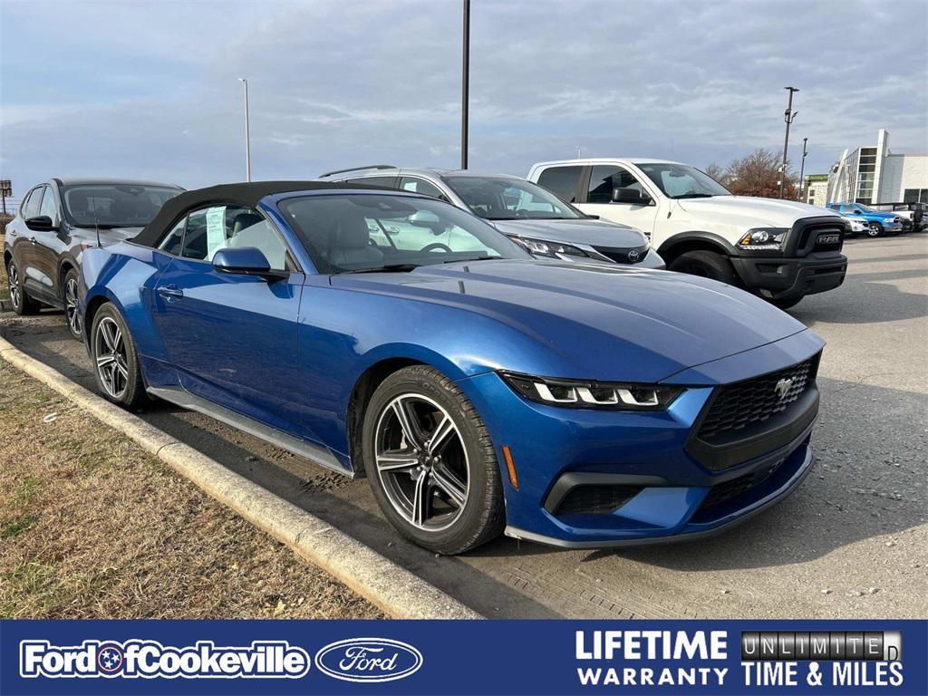 used 2024 Ford Mustang car, priced at $32,999