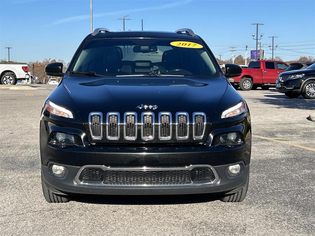 used 2017 Jeep Cherokee car, priced at $9,999