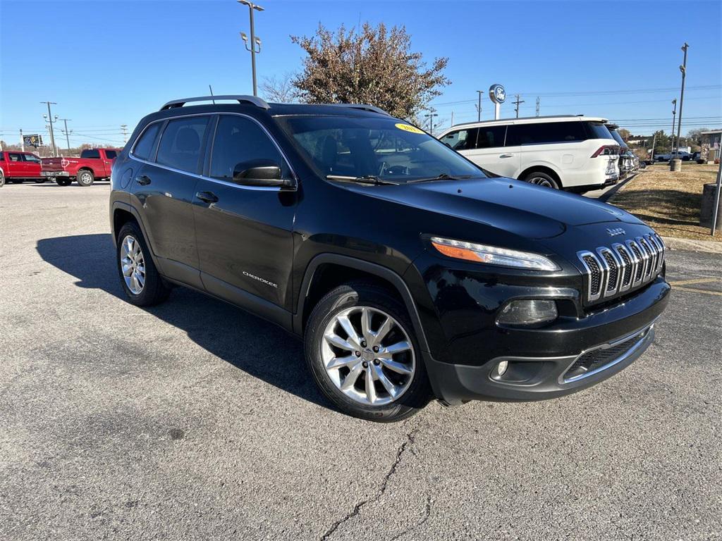 used 2017 Jeep Cherokee car, priced at $9,999