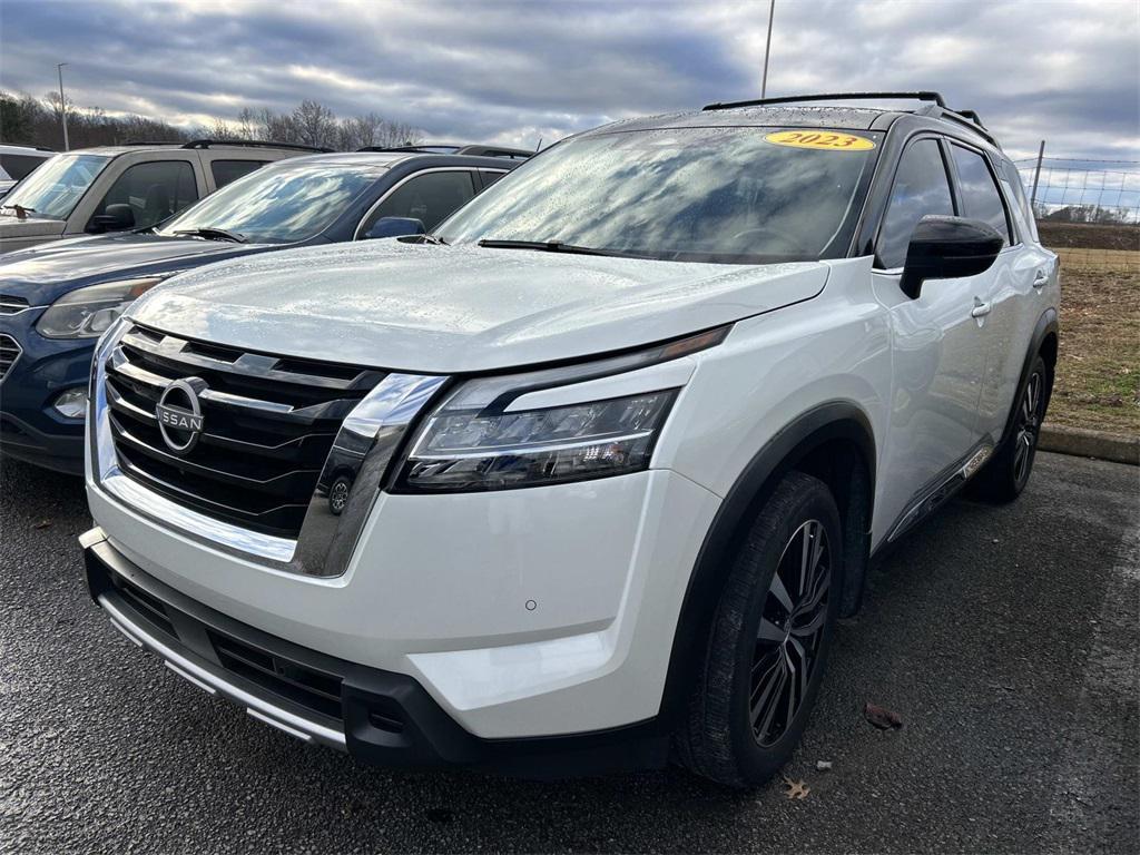 used 2023 Nissan Pathfinder car, priced at $38,990