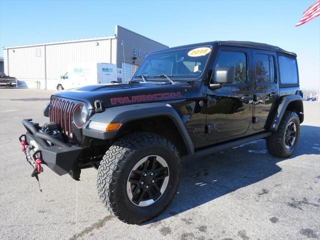 used 2018 Jeep Wrangler Unlimited car, priced at $29,981