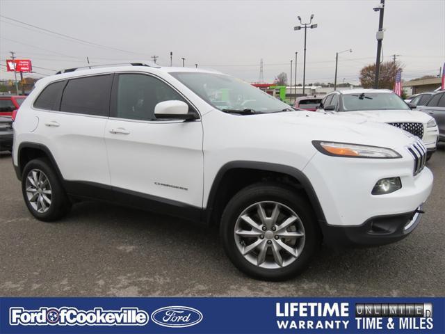 used 2017 Jeep Cherokee car, priced at $19,990