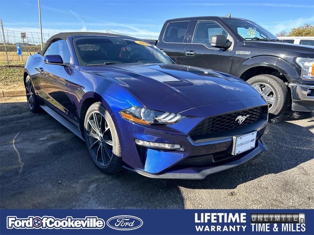 used 2020 Ford Mustang car, priced at $29,981