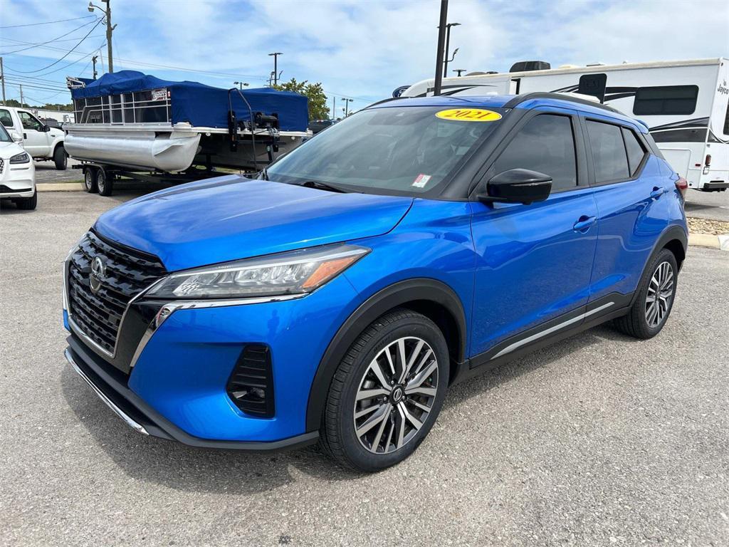 used 2021 Nissan Kicks car, priced at $20,991