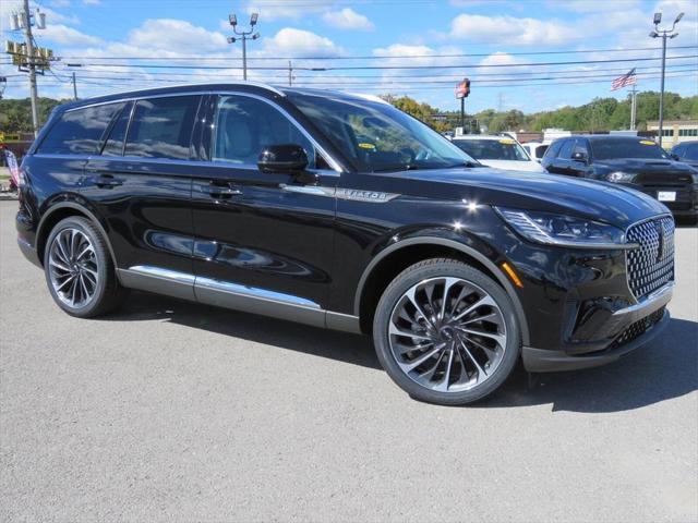 new 2025 Lincoln Aviator car, priced at $77,300