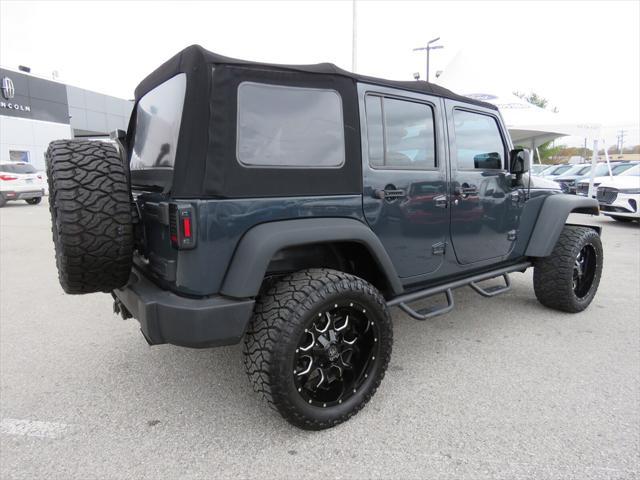 used 2017 Jeep Wrangler Unlimited car, priced at $19,990