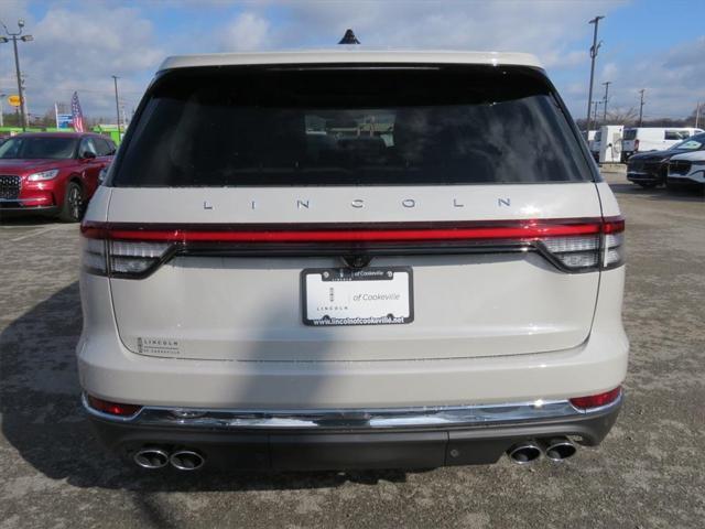 new 2025 Lincoln Aviator car, priced at $63,700