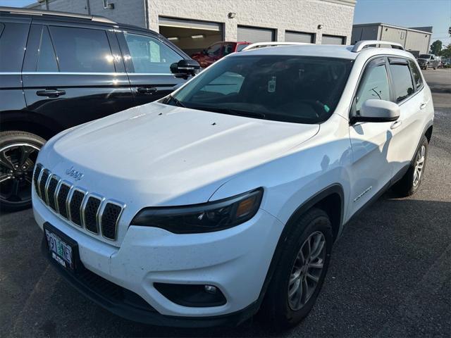 used 2021 Jeep Cherokee car, priced at $25,981