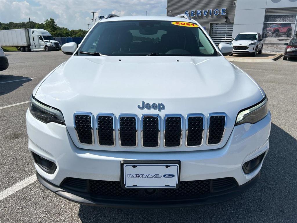 used 2021 Jeep Cherokee car, priced at $23,993