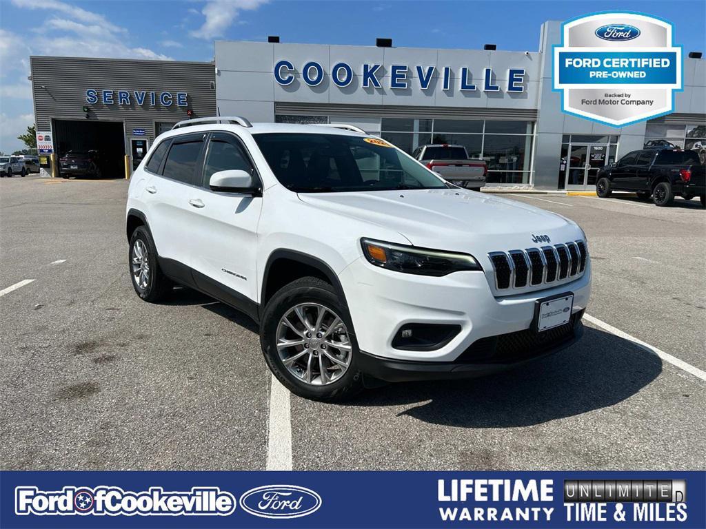used 2021 Jeep Cherokee car, priced at $23,993