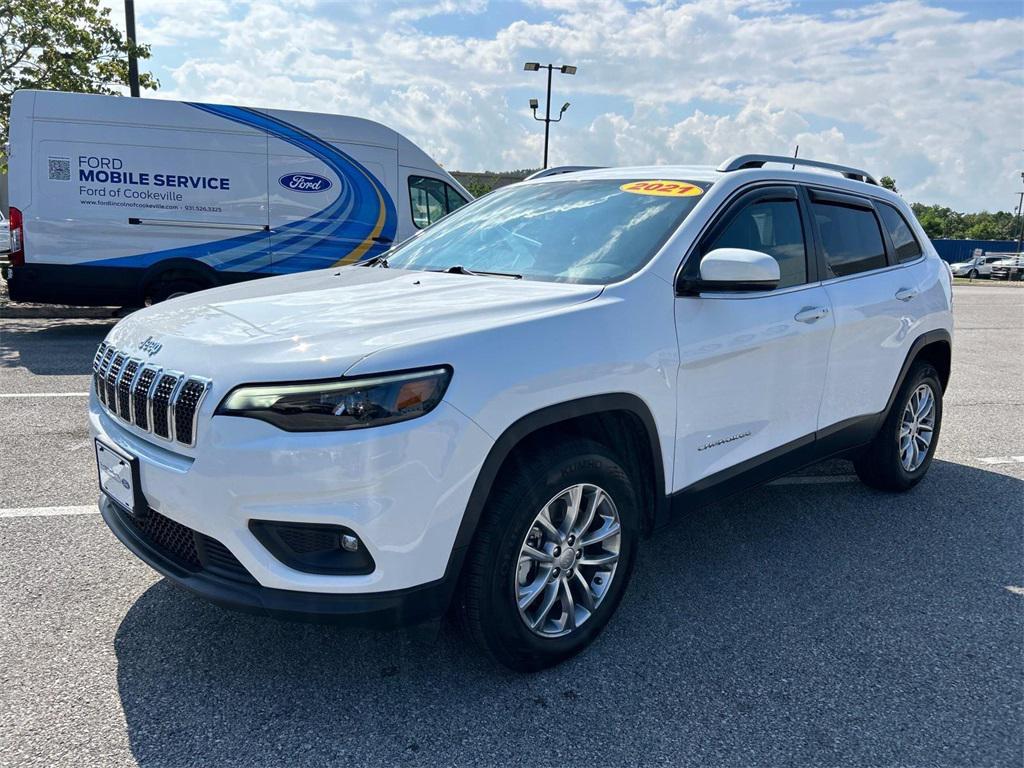 used 2021 Jeep Cherokee car, priced at $23,993