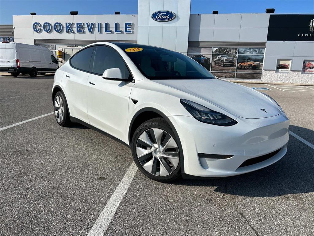 used 2020 Tesla Model Y car, priced at $22,991