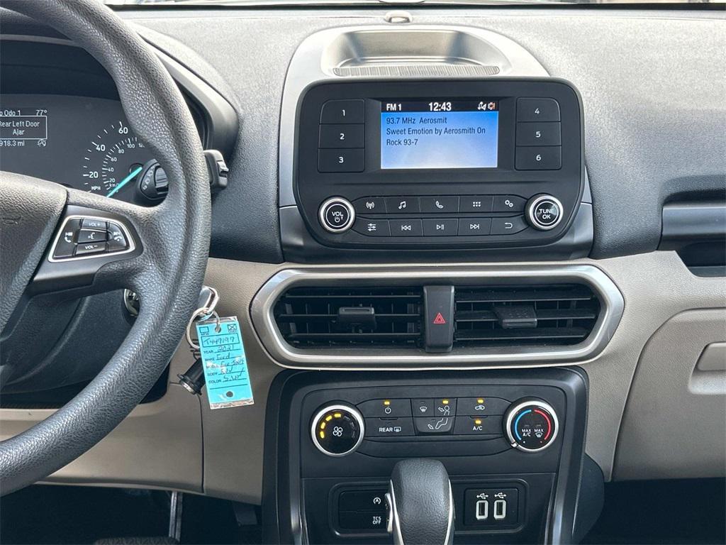 used 2021 Ford EcoSport car, priced at $13,990