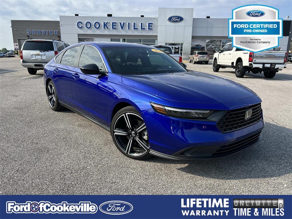used 2023 Honda Accord Hybrid car, priced at $28,494