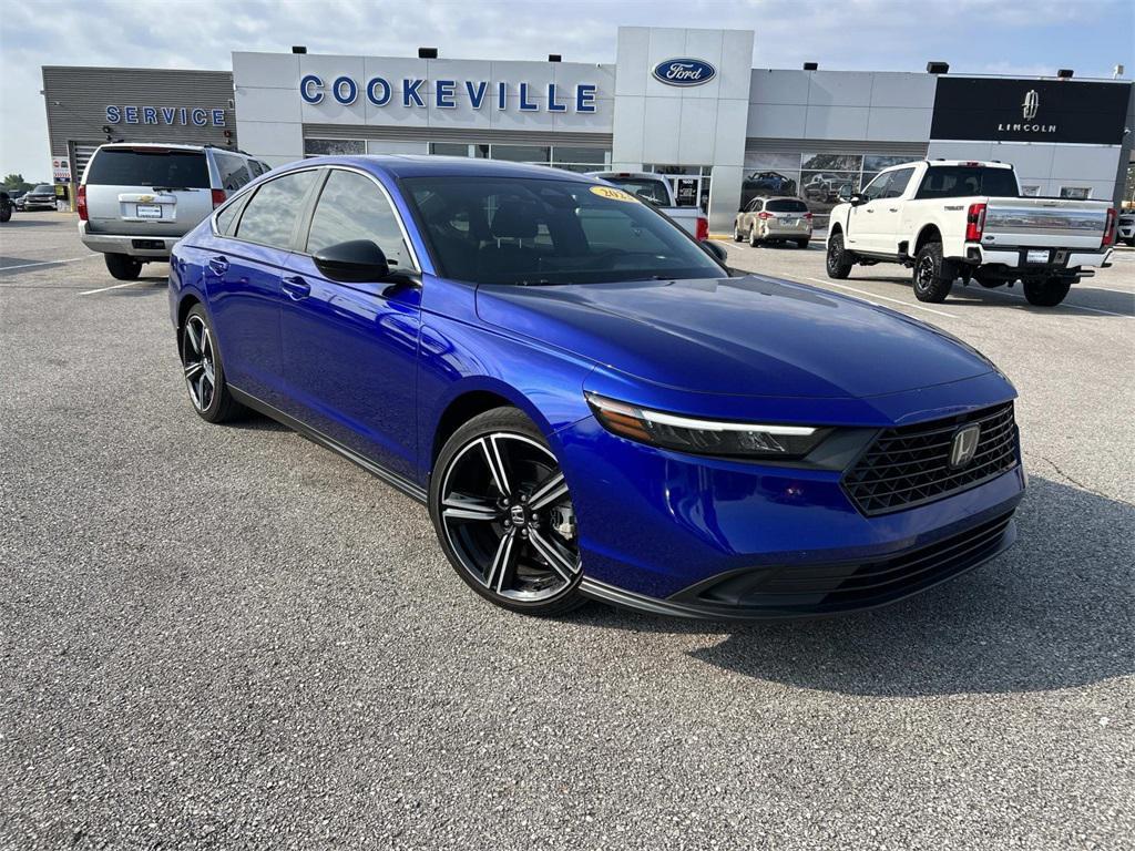 used 2023 Honda Accord Hybrid car, priced at $32,990