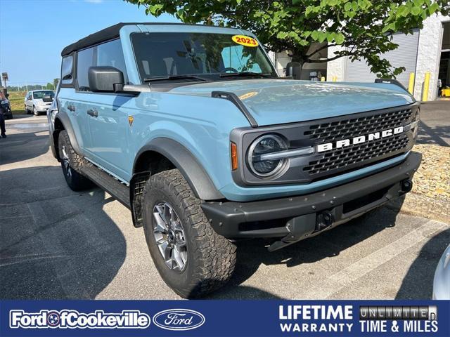 used 2023 Ford Bronco car, priced at $43,981
