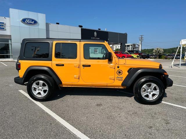 used 2018 Jeep Wrangler Unlimited car, priced at $27,981
