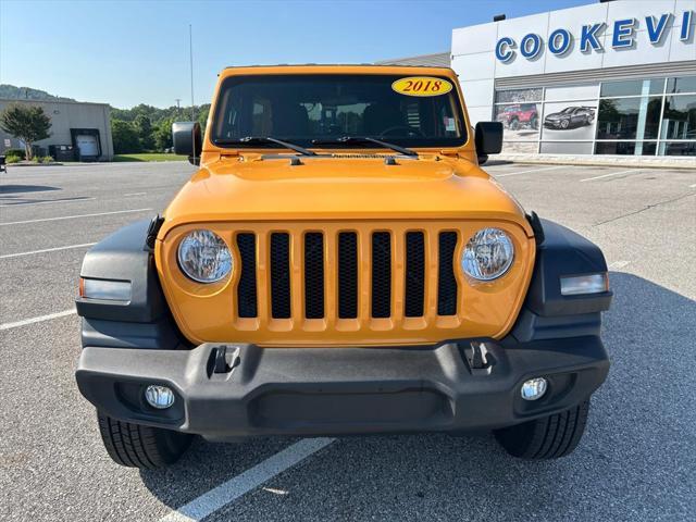 used 2018 Jeep Wrangler Unlimited car, priced at $27,981