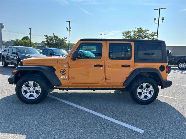 used 2018 Jeep Wrangler Unlimited car, priced at $27,981