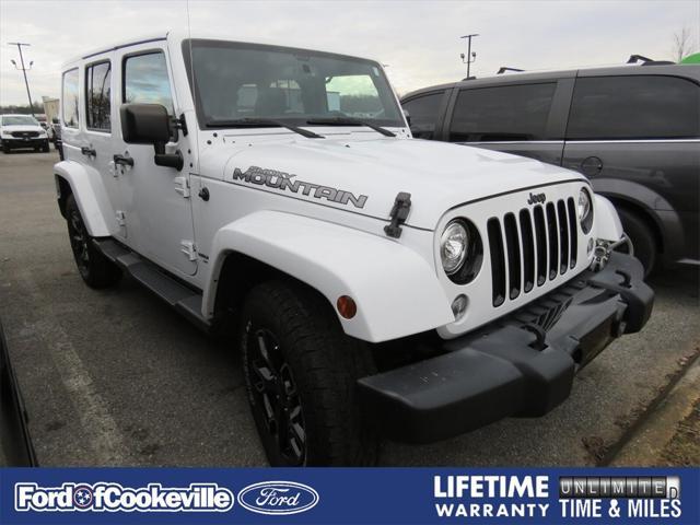 used 2017 Jeep Wrangler Unlimited car, priced at $29,981