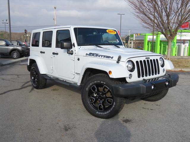 used 2017 Jeep Wrangler Unlimited car, priced at $29,981