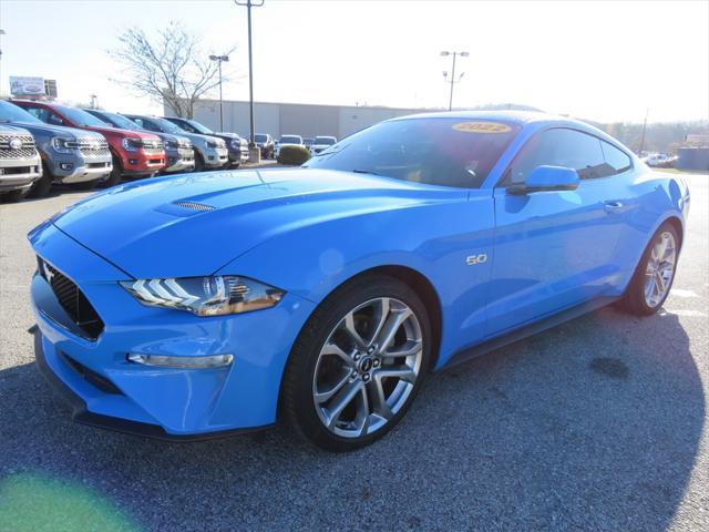 used 2022 Ford Mustang car, priced at $44,990