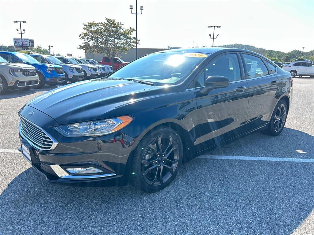 used 2018 Ford Fusion car, priced at $13,981