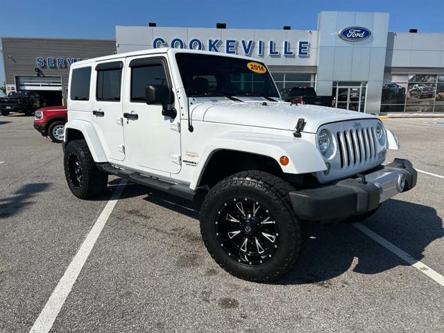 used 2014 Jeep Wrangler Unlimited car, priced at $19,981