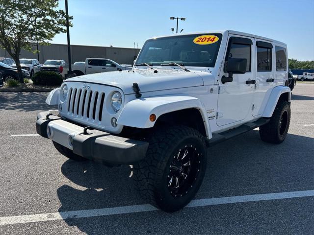 used 2014 Jeep Wrangler Unlimited car, priced at $19,981