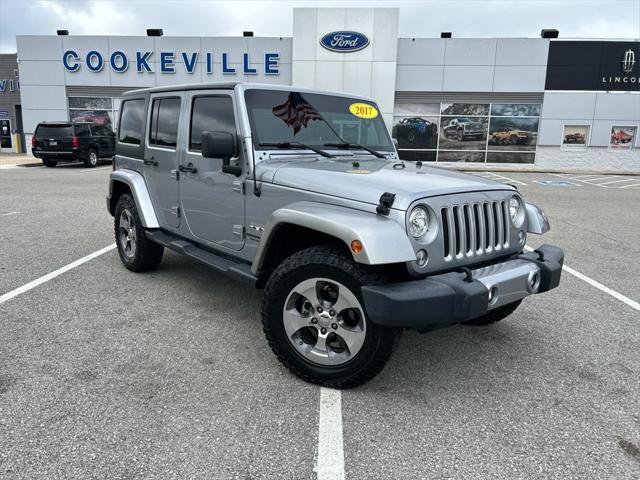 used 2017 Jeep Wrangler Unlimited car, priced at $25,991