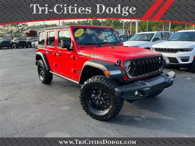 new 2024 Jeep Wrangler car, priced at $48,787