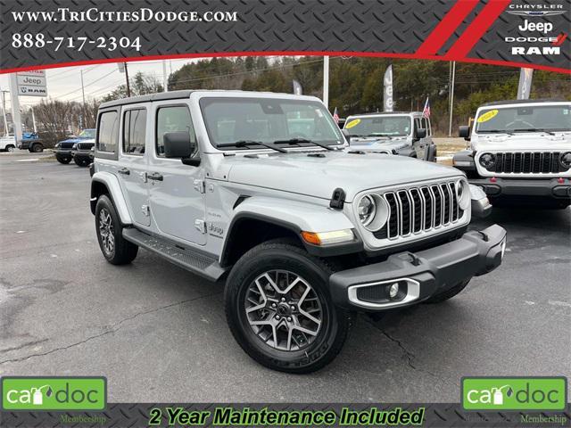 used 2024 Jeep Wrangler car, priced at $42,646