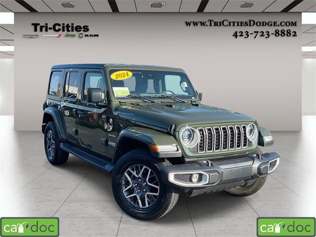 used 2024 Jeep Wrangler car, priced at $44,463