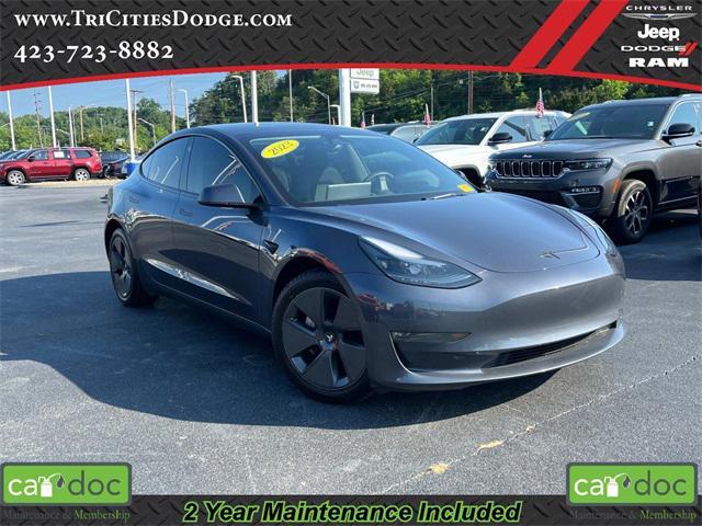 used 2023 Tesla Model 3 car, priced at $27,479