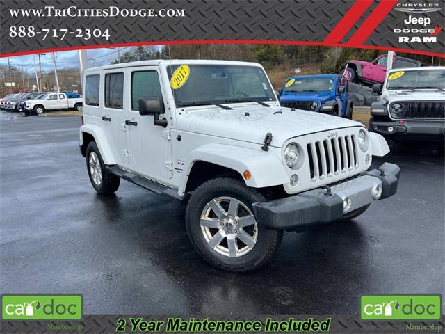 used 2017 Jeep Wrangler Unlimited car, priced at $28,190