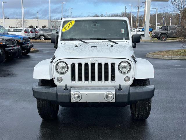 used 2017 Jeep Wrangler Unlimited car, priced at $27,849