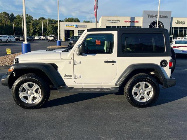 used 2018 Jeep Wrangler car, priced at $25,379